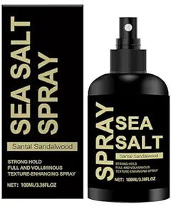 Sea Salt Spray for Women Men Volumizes Texturizes & Lifts Keratin Sea Salt Spray for Hair Natural Curls and Waves Hair 3.38 fl oz Light Non-Greasy
