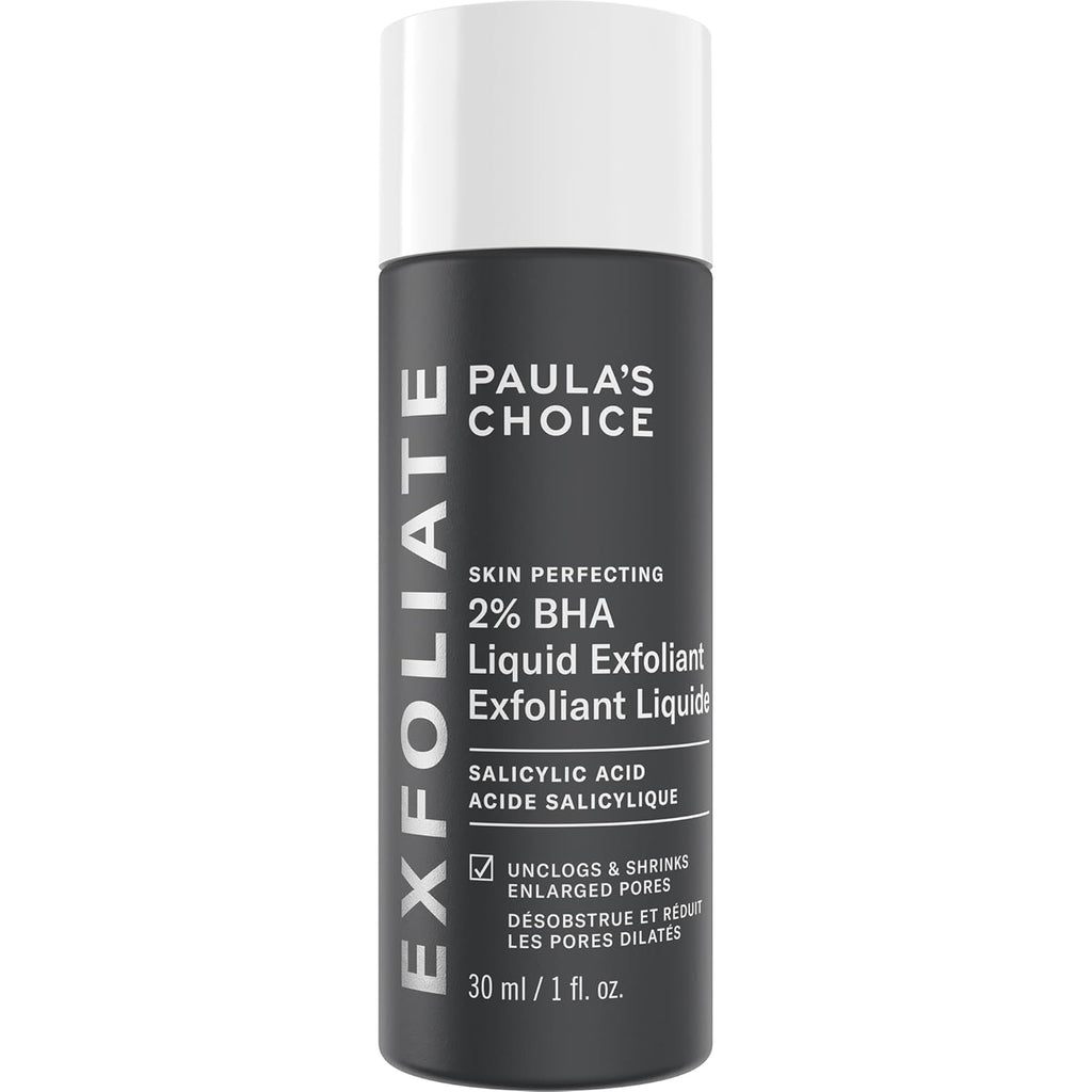 Paulas Choice--SKIN PERFECTING 2% BHA Liquid Salicylic Acid Exfoliant--Facial Exfoliant for Blackheads, Enlarged Pores, Wrinkles & Fine Lines, 4 oz Bottle