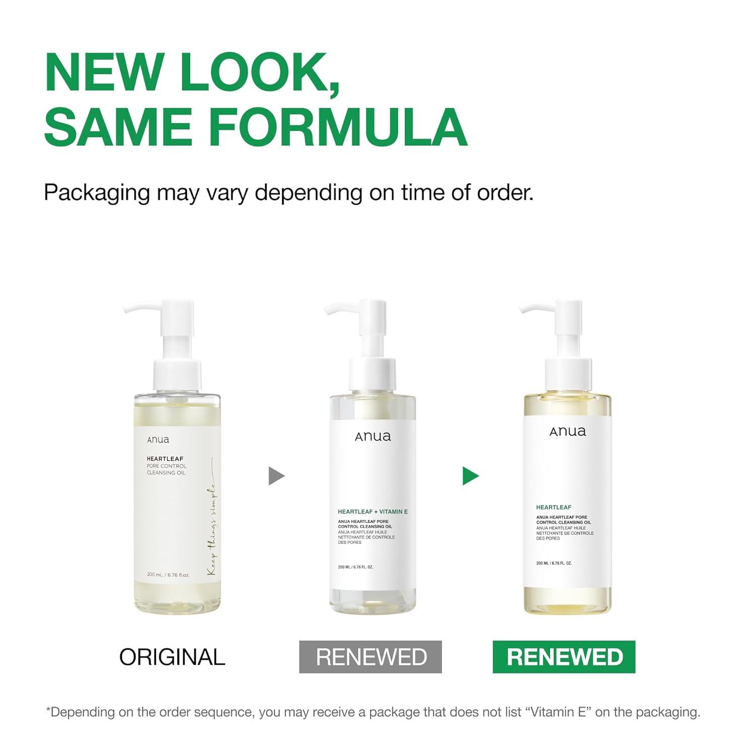 Anua Heartleaf Pore Control Cleansing Oil, Pore Cleanser, Sebum Care, Gentle Melting Oil Cleanser for Face, Safe For All Skin Type, Daily Hydrating Makeup Remover, Korean Skin Care (6.76fl.oz)